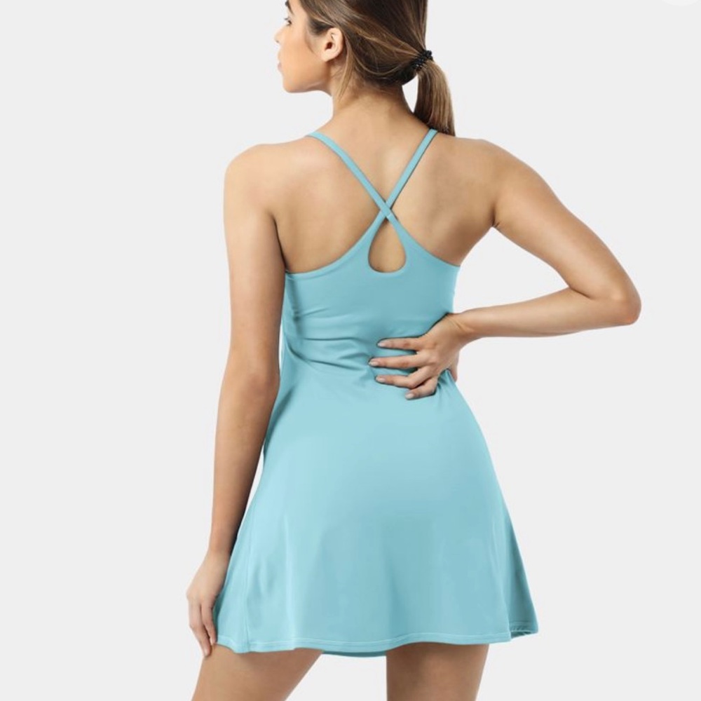 Backless 2-in-1 Flare Activity Dress